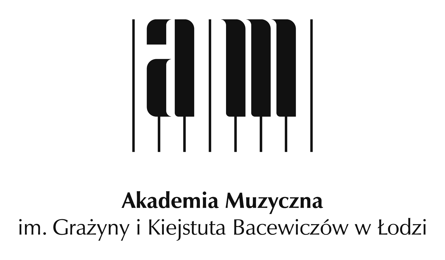 Logo Akademia Muzyczna w Łodzi
