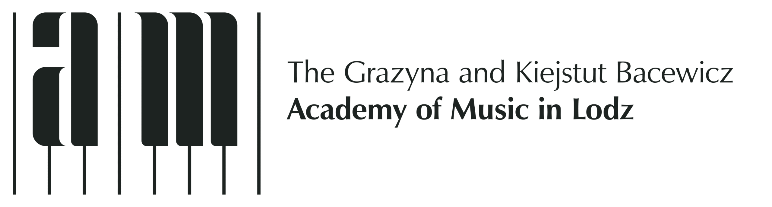 Logo Akademia Muzyczna w Łodzi