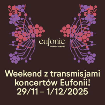 Posłuchaj trzech koncertów w domu